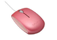 Sony VAIO USB Optical Mouse, Pink (VGP-UMS2P/PI)